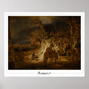Rembrandt van Rijn Zedign Kunstposter #13 Poster