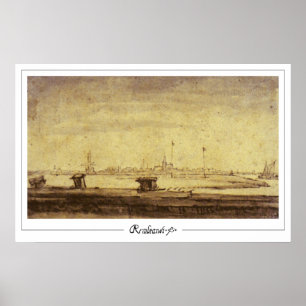 Rembrandt van Rijn Zedign Kunstposter #173 Poster