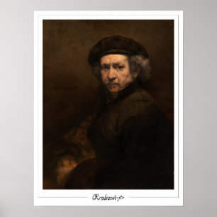 Rembrandt van Rijn Zedign Kunstposter #543 Poster
