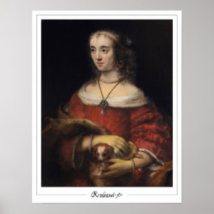 Rembrandt van Rijn Zedign Kunstposter #6 Poster