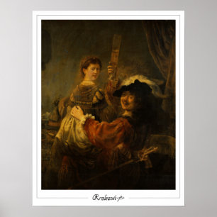 Rembrandt van Rijn Zedign Kunstposter #8 Poster