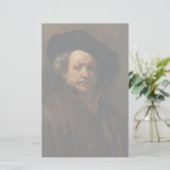 Rembrandt van Rijns Selbstportrait Kunst Briefpapier (Stehend Vorderseite)