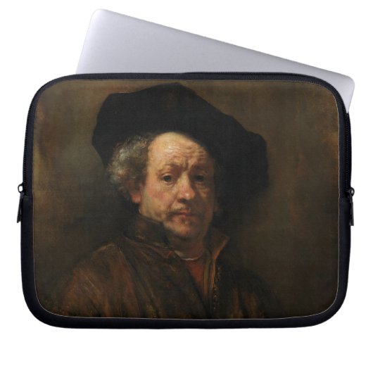 Rembrandt van Rijns Selbstportrait Kunst Laptopschutzhülle (Vorderseite)