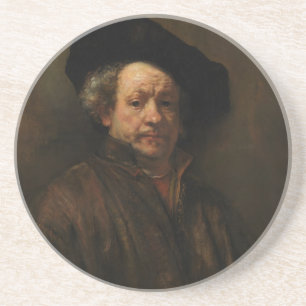 Rembrandt van Rijns Selbstportrait Kunst Untersetzer