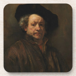 Rembrandt van Rijns Selbstportrait Kunst Untersetzer