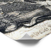 Rembrandt - Verhalten von John Baptist 1640 Poster (Ecke)