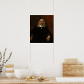 Rembrandt - White-Hair Man Poster (Küche)