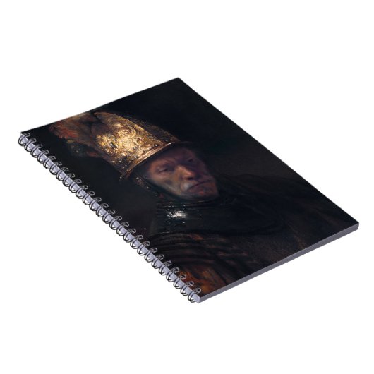 Rembrandt's Man in einem goldenen Helm Notizblock (Rechte Seite)