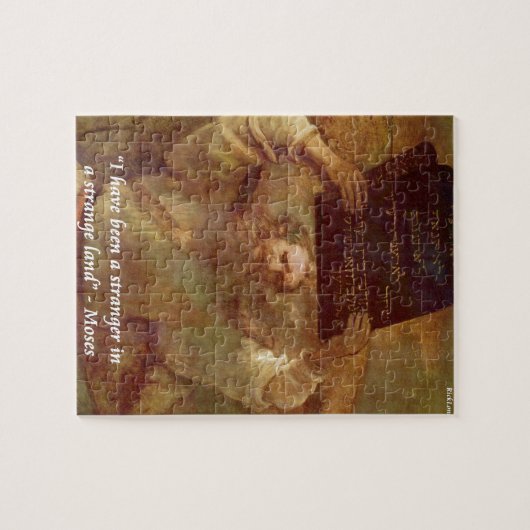 Rembrandts Mose & Bibelangebot Puzzle (Horizontal)
