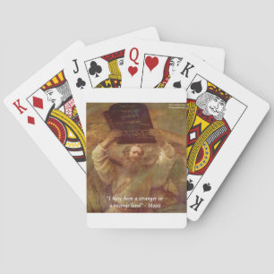 Rembrandts Mose & Bibelangebot Spielkarten
