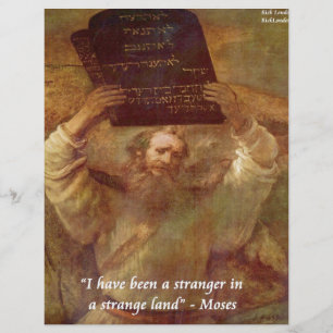 Rembrandts Moses & Bibelzitat