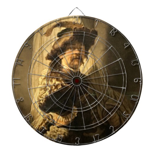 Rembrandt's Standard Bearer Dartboard Dartscheibe (vorne)
