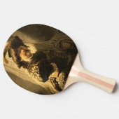 Rembrandts Standard Ping Pong Paddle Paddle Tischtennis Schläger (Seitenansicht)