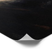 Rembrandts Sturm am Meer von Galiläa Poster (Ecke)