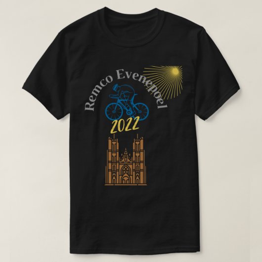 Remco Evenepoel T-Shirt (Design vorne)