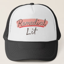 Remedial Lit Baseballkappe mit Unterstrich