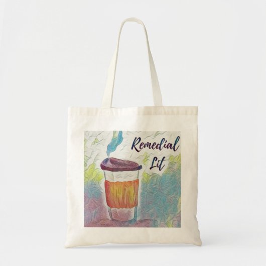 Remedial Lit Tote Original Logo Tragetasche (Vorne)
