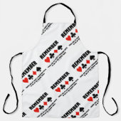 Remember At Least A Thousand Ways To Die At Bridge Schürze (Vorderseite)