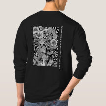 Remember - Black and White Surreal Botanical Art