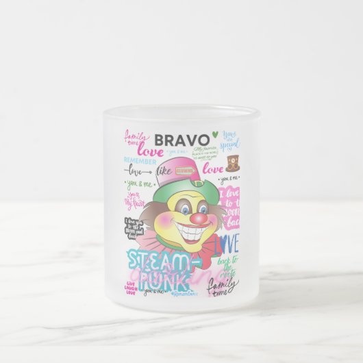 REMEMBER CLOWNS MATTGLASTASSE (Mittel)