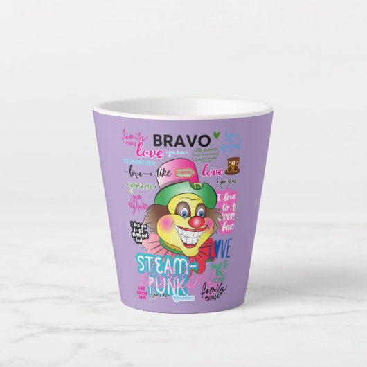 REMEMBER CLOWNS MILCHTASSE (Vorderseite)