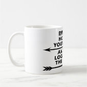 Remember How Far You’ve Come and Keep Looking  Kaffeetasse (Links)