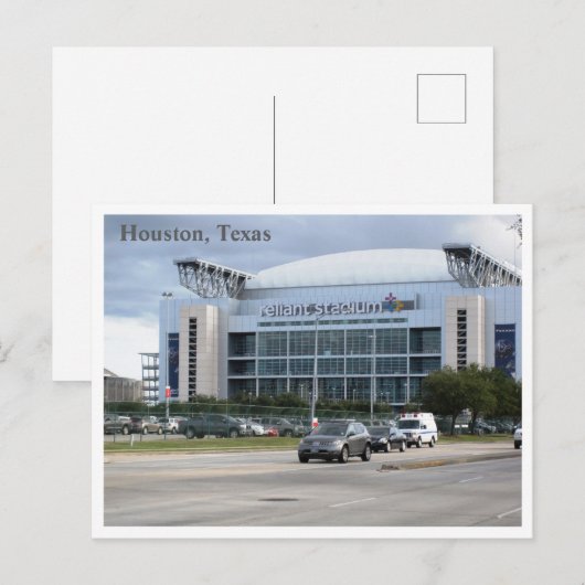 Remember Reliant Stadium Postcard Postkarte (Vorne/Hinten)
