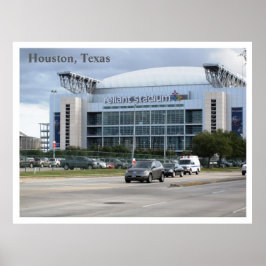 Remember Reliant Stadium Poster