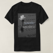 Remember September 11   T-Shirt (Design vorne)