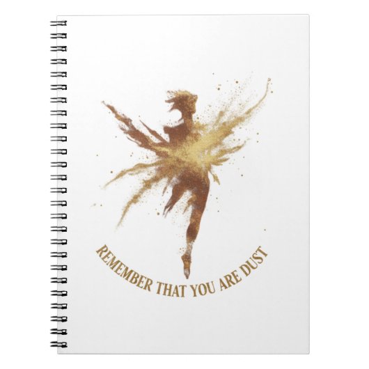 Remember That You Are Dust Notizblock (Vorderseite)