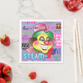 Remember the Clown. Serviette (Beispiel)