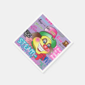 Remember the Clown. Serviette (Ecke)