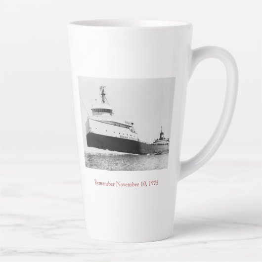 Remember: The Edmund Fitzgerald feat. Crew Names Milchtasse (Rechts)