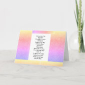 Remember The Rainbow Karte (Vorderseite)