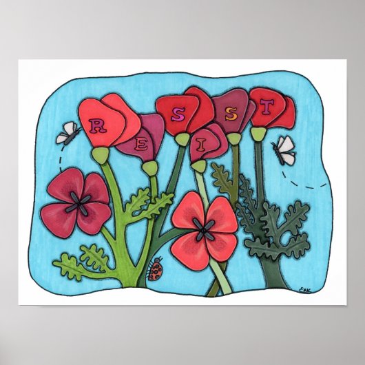 Remember the Resisters Poster (Vorne)