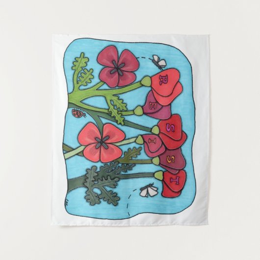 Remember the Resisters Wandteppich (Vorderseite)