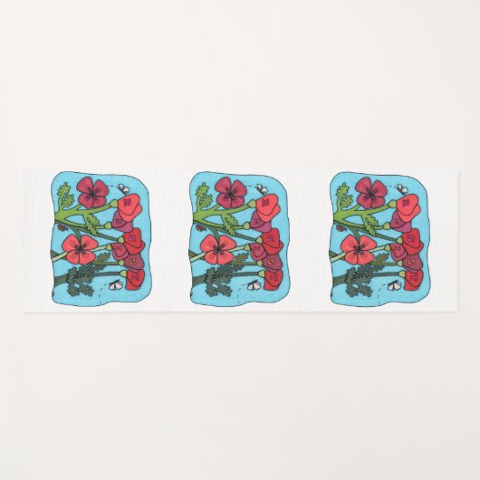 Remember the Resisters Yogamatte (Vorderseite (Horizontal))