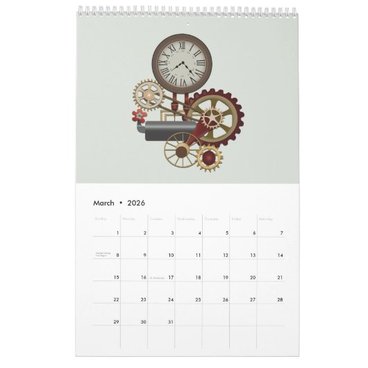 Remember the Time Kalender (Mär 2026)