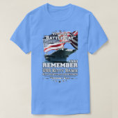 REMEMBER USS Kitty Hawk Veterans T-Shirt (Design vorne)