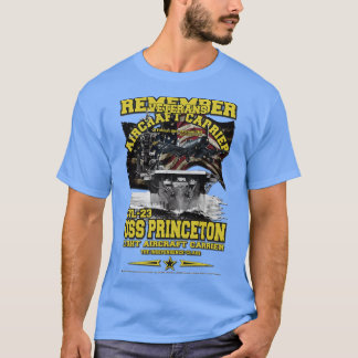 REMEMBEr USS Princeton CVL23 Flugzeugträger T-Shirt