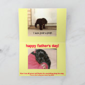 Remember When, Dad? Karte (Innenseite)