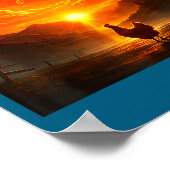 Remember Who Are You Dinosaur Chicken Cool Funny G Poster (Ecke)