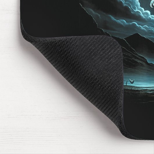 Remember Who You Are Chicken, Funny Evolution Joke Mousepad (Ecke)