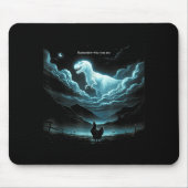 Remember Who You Are Chicken, Funny Evolution Joke Mousepad (Vorne)