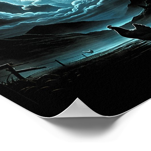 Remember Who You Are Chicken, Funny Evolution Joke Poster (Ecke)