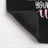 Remember Your Why Gym Motivation Fitness Insration Mousepad (Ecke)