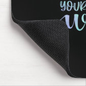 Remember Your Why Gym Motivation Fitness Insration Mousepad (Ecke)