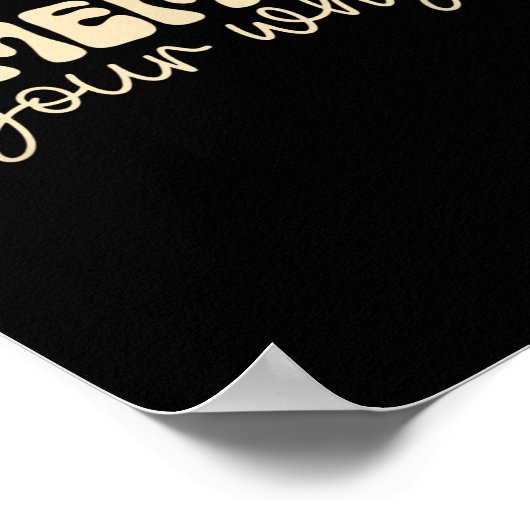 Remember Your Why Motivational  Poster (Ecke)