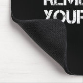 Remember Your Why  Mousepad (Ecke)