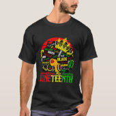 Remembering My Ancestors Junenth Celebrate Black T-Shirt (Vorderseite)